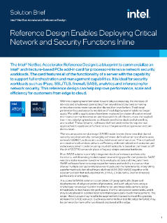 Intel® NetSec Accelerator Reference Design