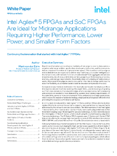 Układ FPGA i SoC FPGA Intel® Agilex™ 5 — szczegółowy raport