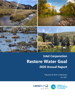 Intel Corporation Water Restoration 2020 Report