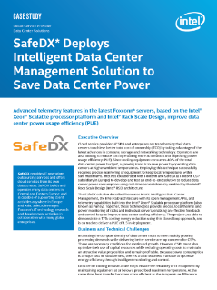 SafeDX* Saves Data Center Power