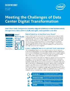 Meeting the Challenges of Data Center Digital Transformation Executive Brief