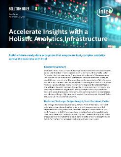 Accelerating Insights with Advanced Analytics