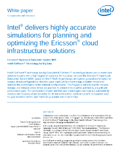Intel CoFluent™ Technology Optimizes Ericsson* Cloud Solutions